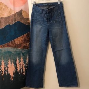 Old Navy Mid rise Flare size 4 Tall